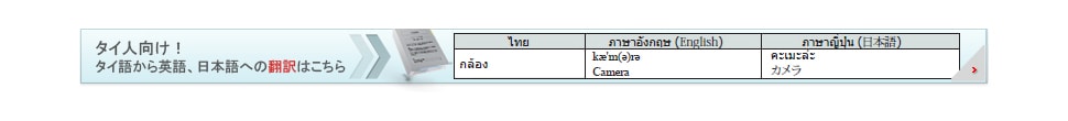 タイ人向け！タイ語から英語、日本語への翻訳はこちら